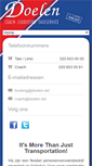 Mobile Screenshot of doelen.net